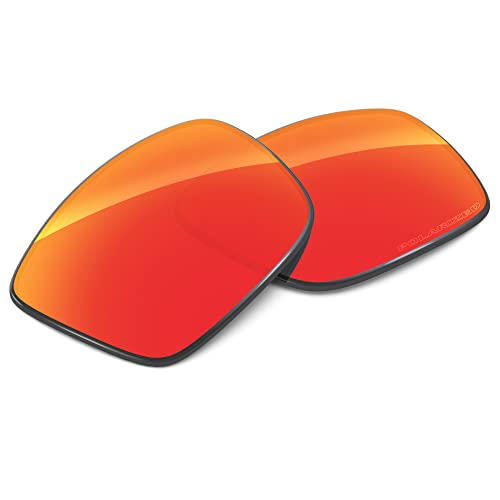 Tintart Performance-linsen kompatibel mit Oakley Eyepatch 2 Polarisiert Etched-Fire Red von Tintart