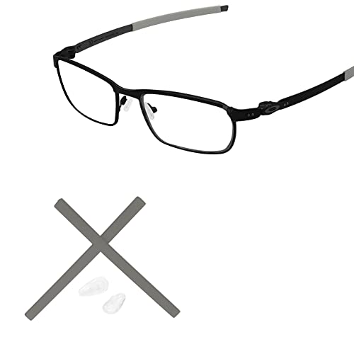 Tintart Rubber Kits Ohrstöpsel & Nasenteile kompatibel mit Oakley Pitchman OX8050 / Pitchman R OX8105 Sonnenbrille, grau, Einheitsgröße Tintart Rubber Kits Ohrstöpsel & Nasenteile kompatibel mit Oakley Pitchman OX8050 / Pitchman R OX8105 Sonnenbrille, grau, Einheitsgröße von Tintart