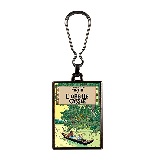 Metal Keyring The Adventures of Tintin (L'oreille cassée) von Tintinimaginatio