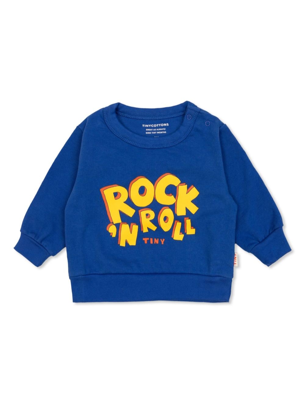 Tiny Cottons Rock 'N' Roll Sweatshirt - Blau von Tiny Cottons