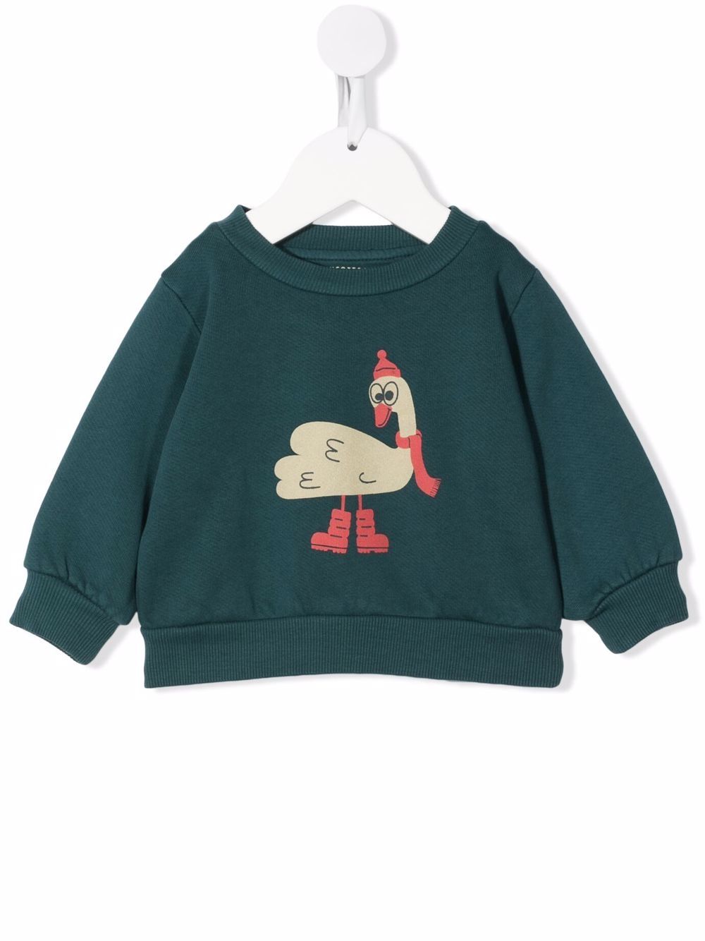 Tiny Cottons Sweatshirt mit grafischem Print - Grün von Tiny Cottons