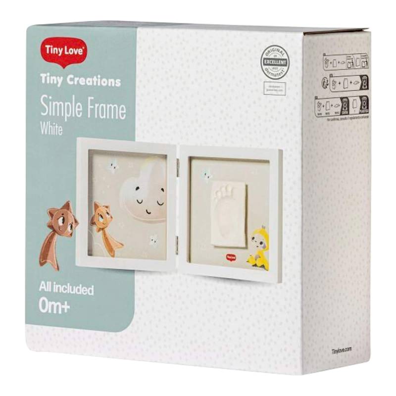 Tiny Love Abdruck-Set Simple Frame White Tiny Love Abdruck-Set Simple Frame White von Tiny Love