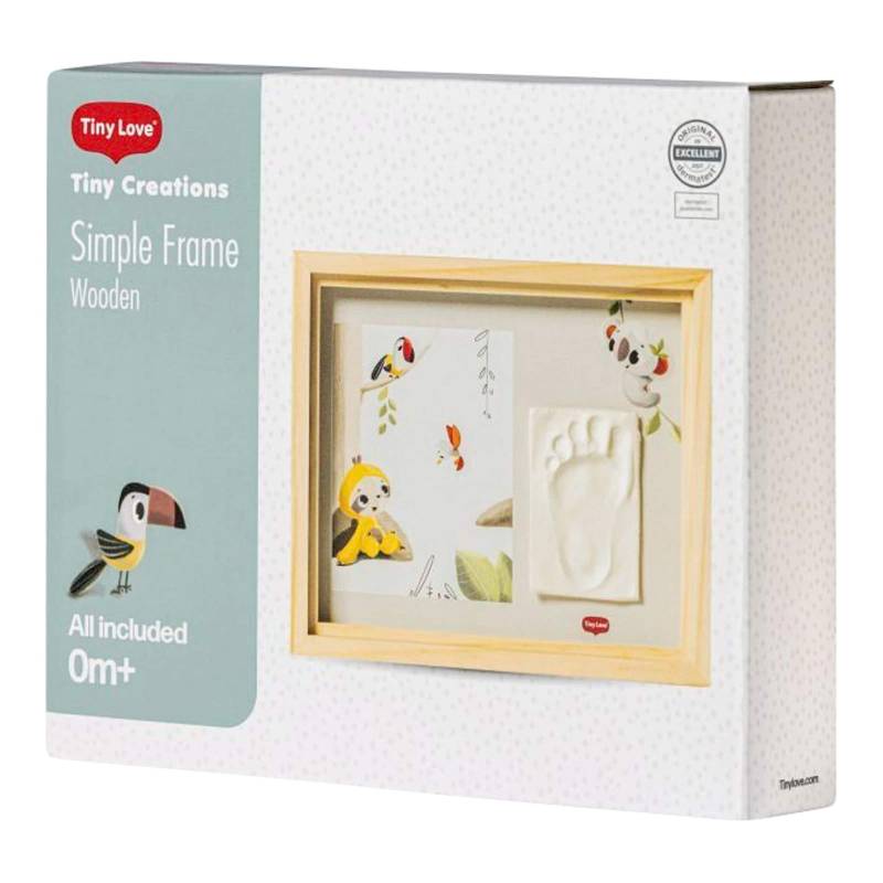 Tiny Love Abdruck-Set Simple Frame Wooden Tiny Love Abdruck-Set Simple Frame Wooden von Tiny Love