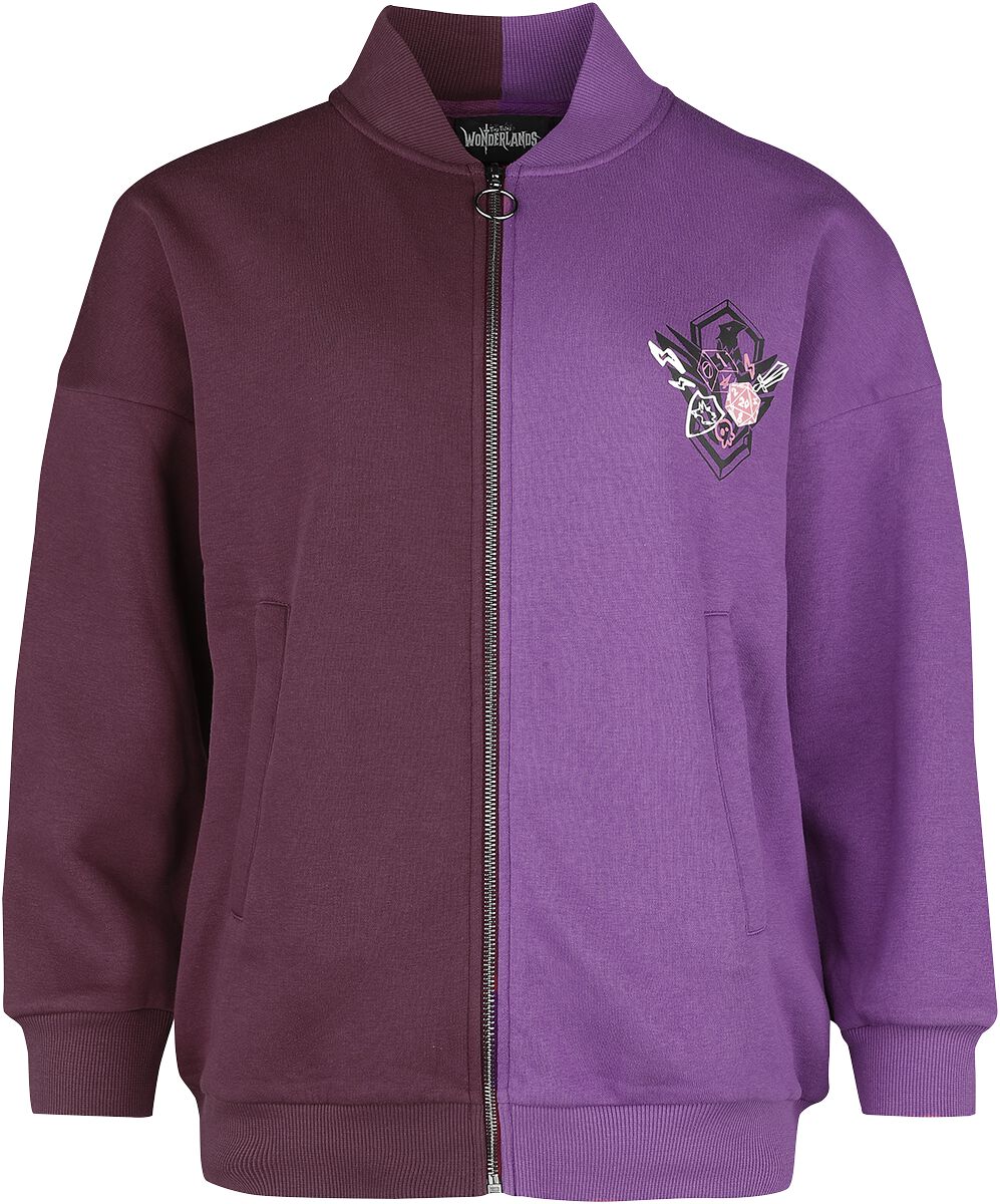 Tiny Tina's Wonderlands - Gaming Collegejacke - High Roller - S bis XXL - für Damen - Größe L - violett  - EMP exklusives Merchandise! von Tiny Tina's Wonderlands