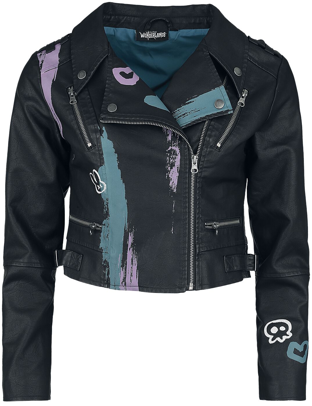 Tiny Tina's Wonderlands - Gaming Kunstlederjacke - Paladin - S bis XXL - für Damen - Größe L - schwarz  - EMP exklusives Merchandise! von Tiny Tina's Wonderlands