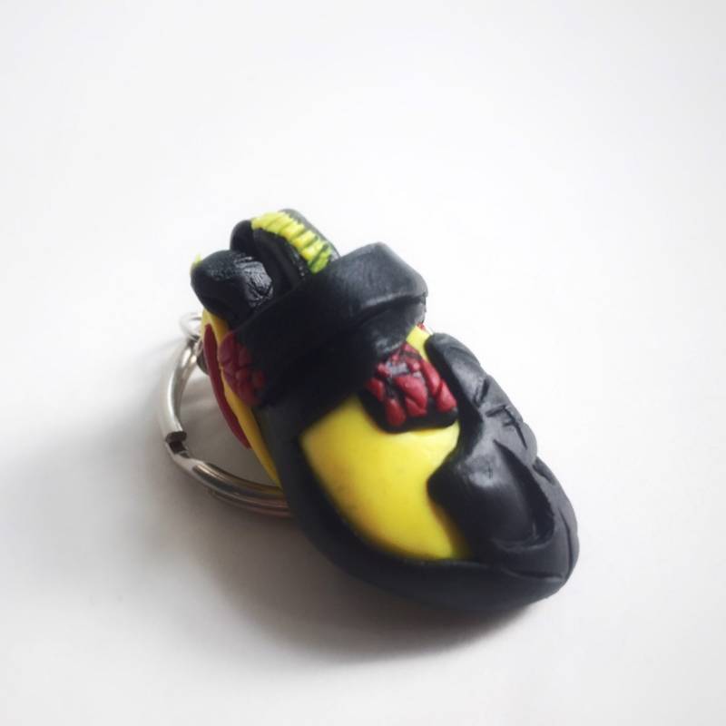 Klettern Schlüsselanhänger/Ornament || Swama | Gelb, Lasportiva von TinyBeta