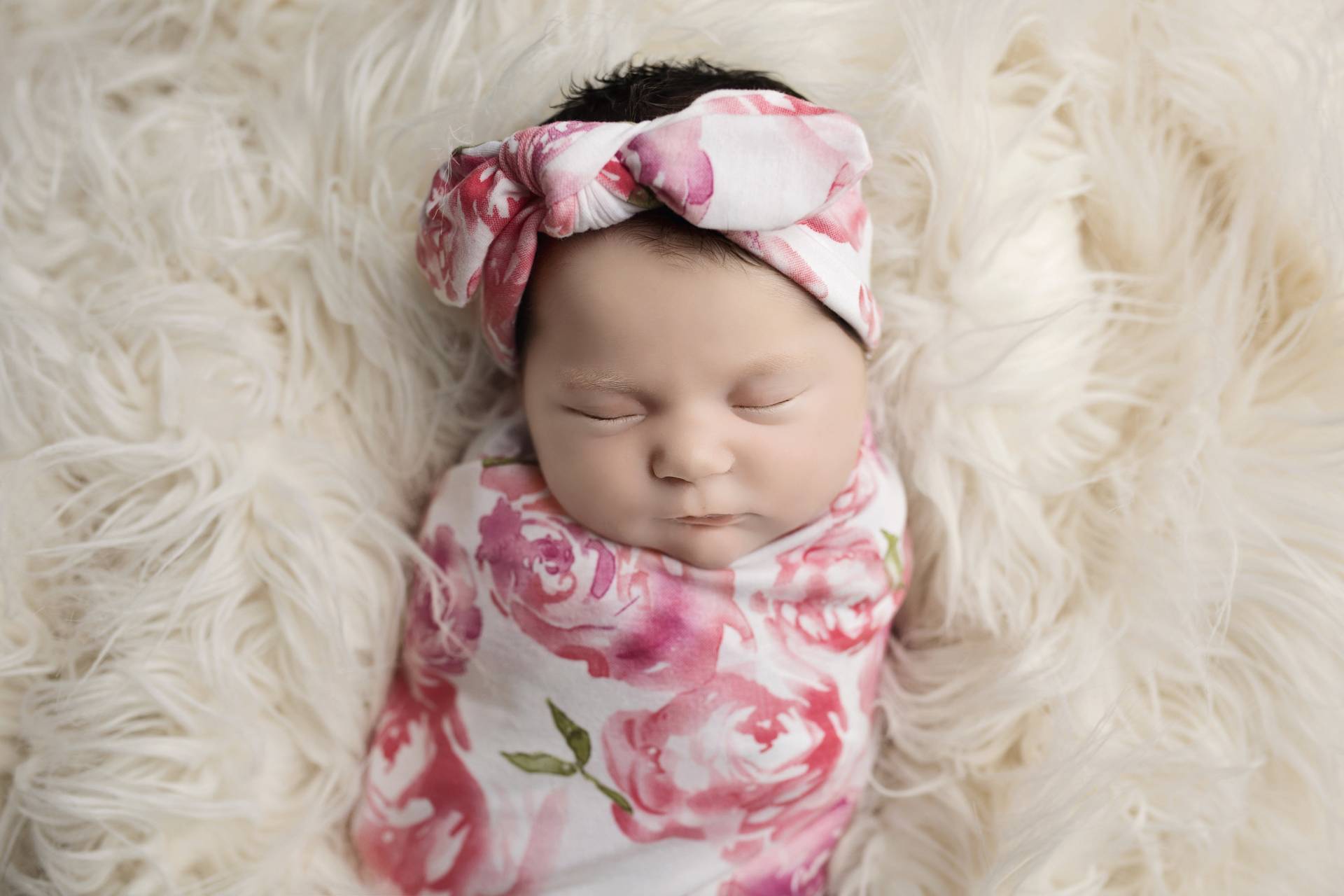 Stricken Swaddle Decke, Knot Stirnband, Stirnband Set, Pink Floral Babydecke, Swaddling Strickdecke, Weiche Stricken Swaddle Decke, Knot Stirnband, Stirnband Set, Pink Floral Babydecke, Swaddling Strickdecke, Weiche von TinyBlessingsBoutiqu