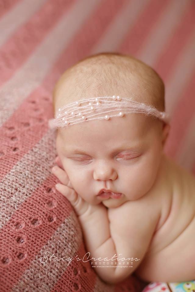 Süßes Rosa Mohair Und Perle Tie Back, Halo, Stirnband, Bio Newborn Photo Prop, Neugeborene Stirnband Süßes Rosa Mohair Und Perle Tie Back, Halo, Stirnband, Bio Newborn Photo Prop, Neugeborene Stirnband von TinyBlessingsBoutiqu