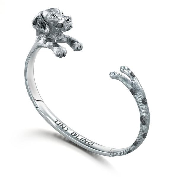 Dalmatiner Breed Schmuck Cuddle Cuff Armband von TinyBling