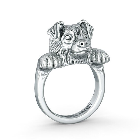 Kuschelring Mit Australian Shepherd Kuschelring Mit Australian Shepherd von TinyBling