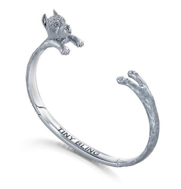 Pit Bull Cropped Ohren Manschette Armband Schmuck Mit Personalisierung Und Anpassung von TinyBling