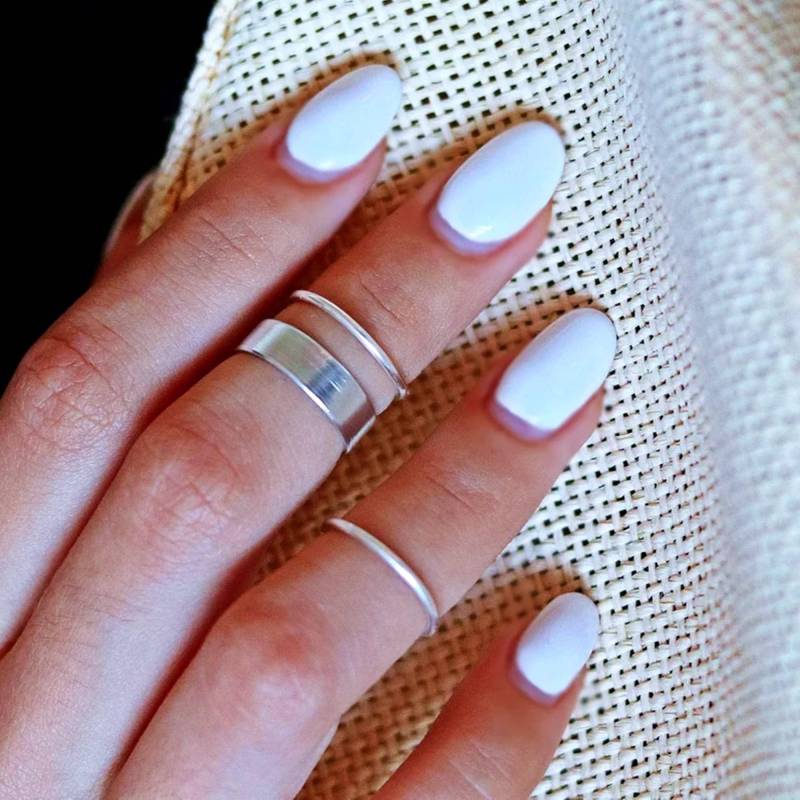 Silber Knuckle Ring 3Er Set Oberhalb Der Knöchel Ringe, Stapeln Midi Ring, Mid von TinyBoxJewelry