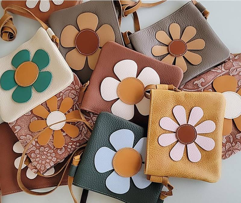 Neue Blumen Geldbörse | Kleinkind Kleines Mädchen Geschenk Kleine |Handgefertigte Baby Geldbeutel Weihnachtsgeschenk Boho von TinyHeirMoccs