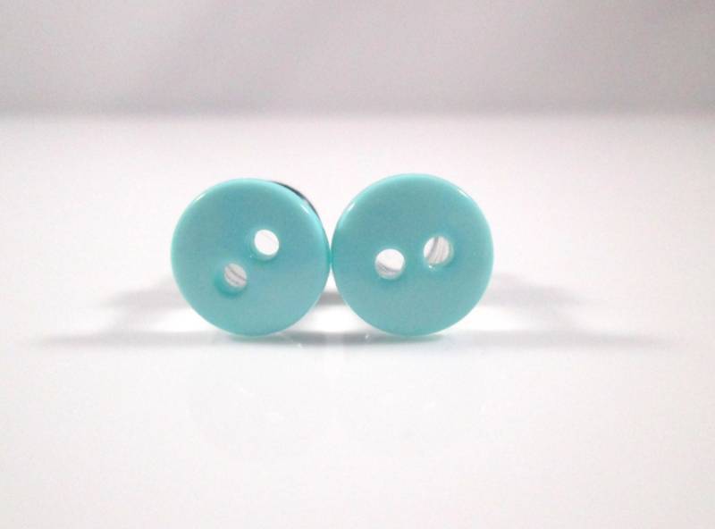 Türkise Knopf-stecker Mintgrün | 4G, 2G, 0G von TinyLittleFunBits