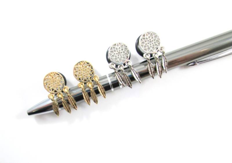 Traumfänger Baumeln Plugs Silber Oder Gold | 4G-00G von TinyLittleFunBits