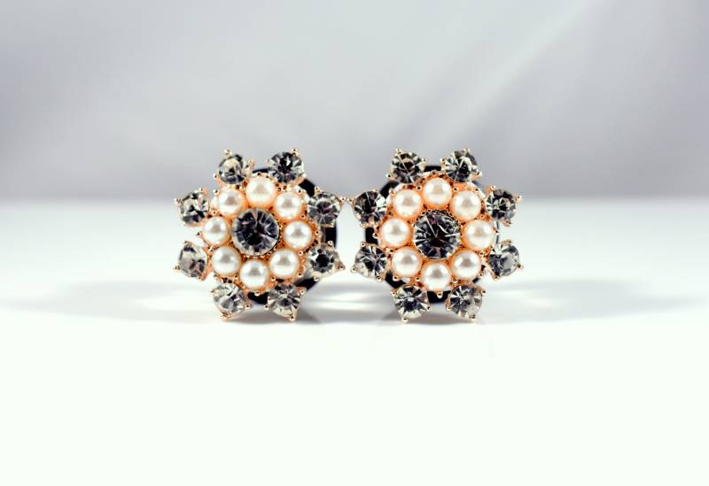 Plugs - Perlen Und Strass Rosegold Starburst 15/8 In, & 3/4 In von TinyLittleFunBits