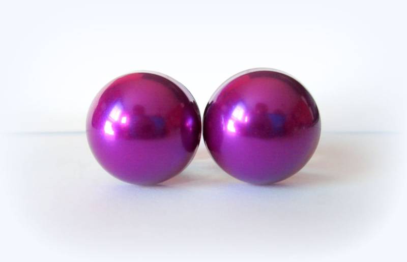 Plugs - Purple Dome 1/2 In, 9/16 in Und 5/8 In von TinyLittleFunBits