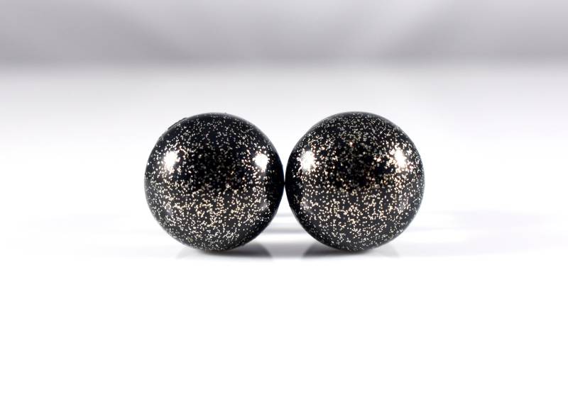 Schwarze Glitzer Plug Ohrringe Maße 0G-1/2 In Schwarze Glitzer Plug Ohrringe Maße 0G-1/2 In von TinyLittleFunBits