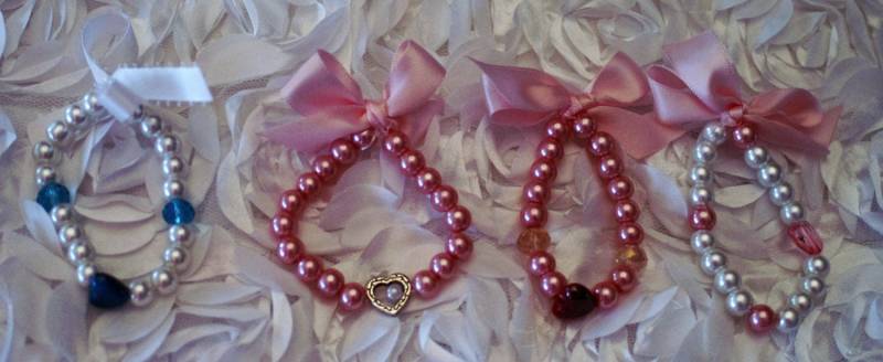 Prinzessin Armband, Teeparty Kinderschmuck, Kinderarmband, Perlenarmband, Partybevorzugungsarmband Prinzessin Armband, Teeparty Kinderschmuck, Kinderarmband, Perlenarmband, Partybevorzugungsarmband von TinyPrincessDesigns