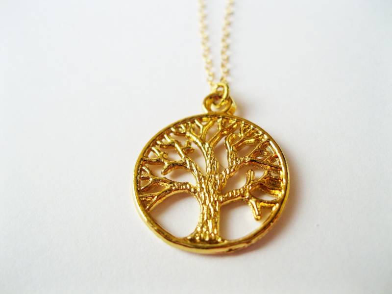 Baum Des Lebens Halskette, Natur Blatt Zarte Moderne Alltägliche Zierliche Halskette Baum Des Lebens Halskette, Natur Blatt Zarte Moderne Alltägliche Zierliche Halskette von TinyRosesJewelry