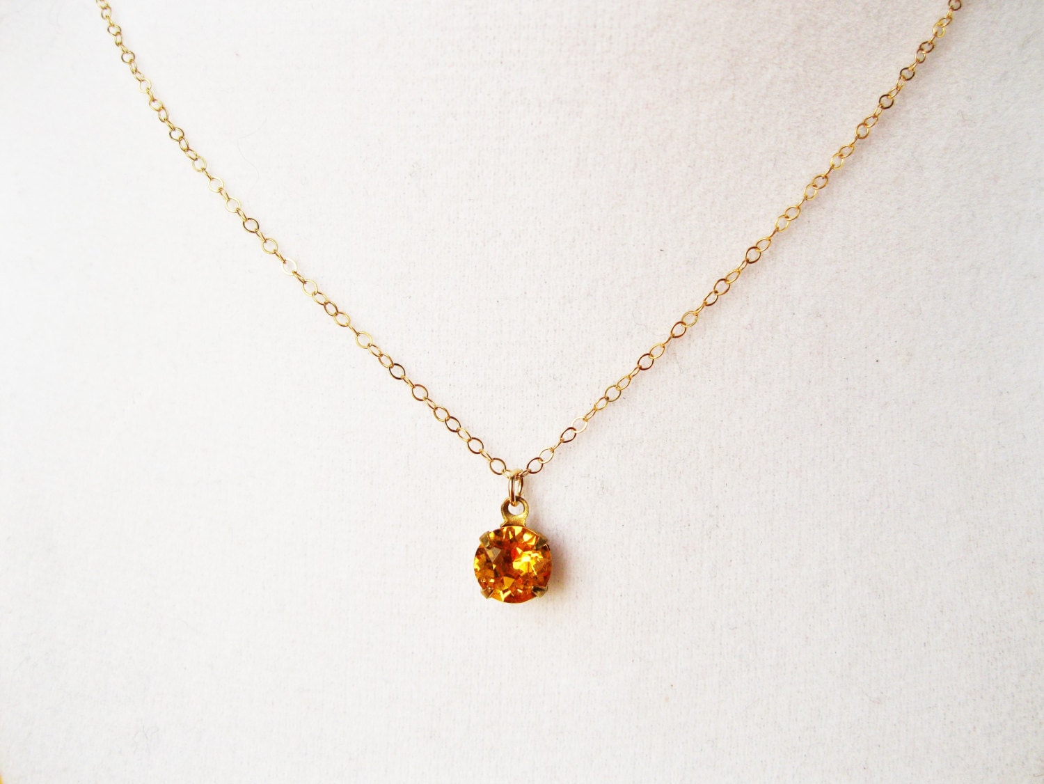 Topas Halskette, Topas Kette, Kette Topas Halskette, Topas Kette, Kette von TinyRosesJewelry