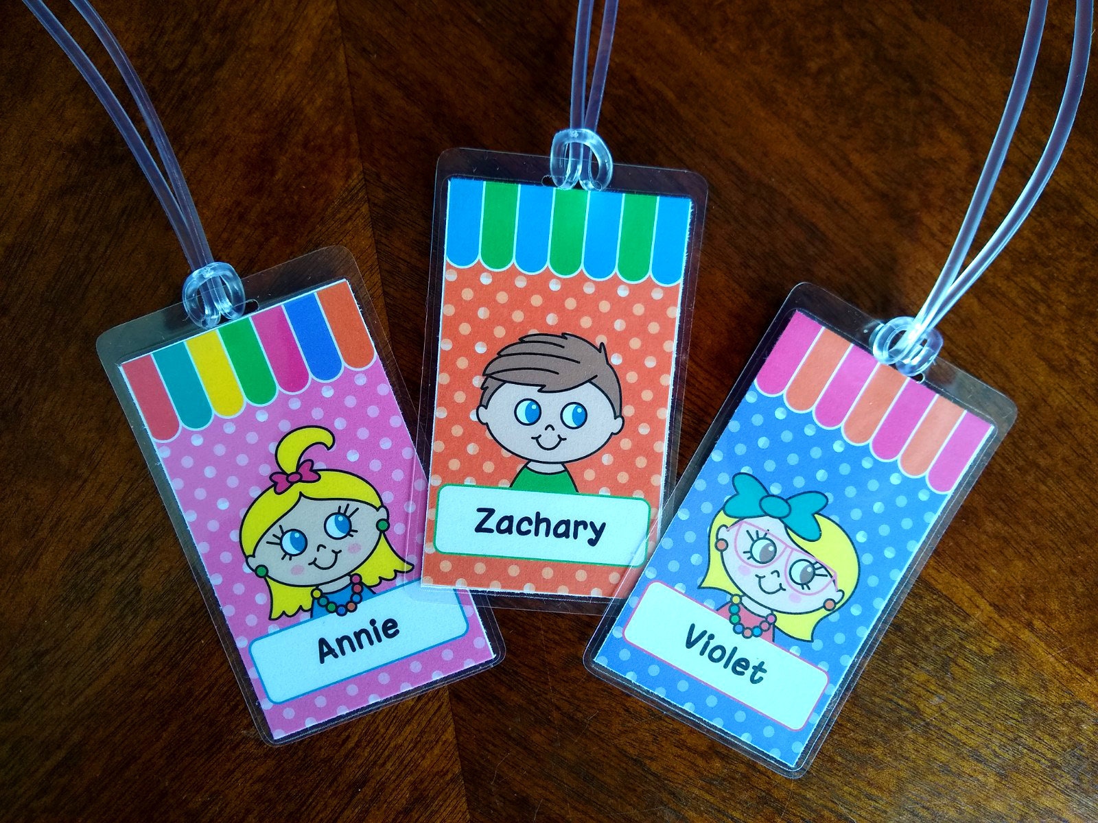 Custom Bag Tag Für Kinder von TinyTotRewardCharts