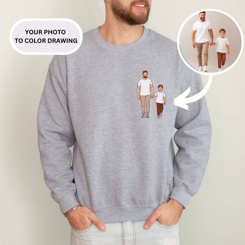 Benutzerdefinierte Familien-Porträt-Sweatshirt | Portrait Von Foto-Sweatshirt Personalisiertes Familiengeschenk Individuelle Geschenke Geschenk Zum Benutzerdefinierte Familien-Porträt-Sweatshirt | Portrait Von Foto-Sweatshirt Personalisiertes Familiengeschenk Individuelle Geschenke Geschenk Zum von TinyTotsKids