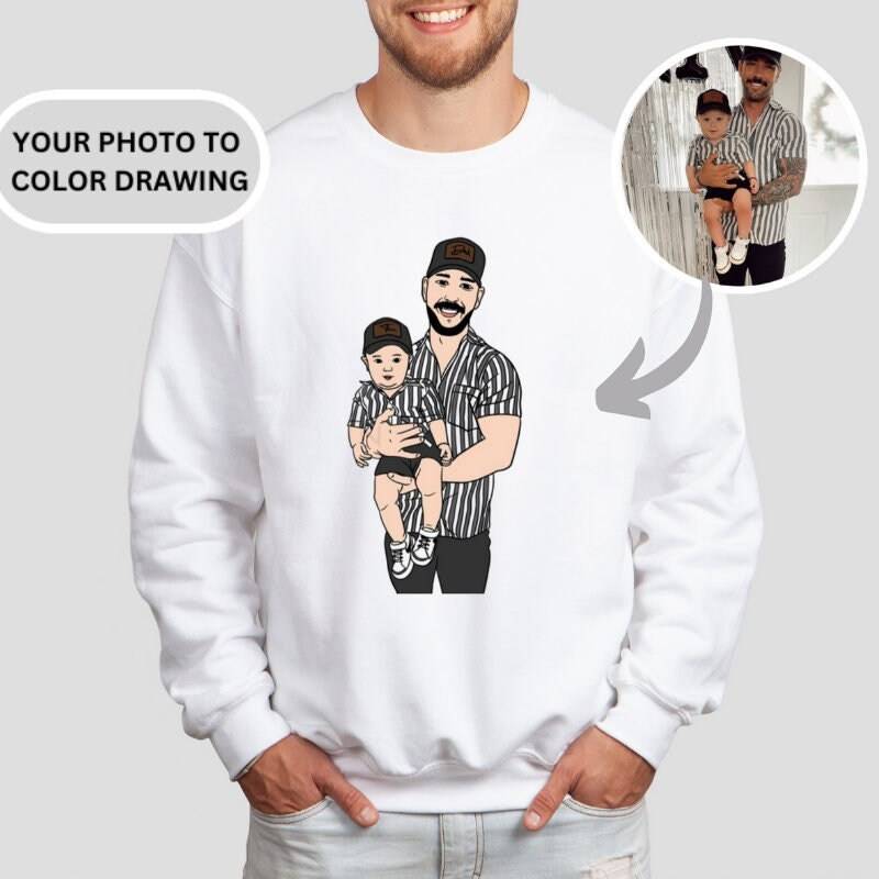 Benutzerdefinierte Familien-Porträt-Sweatshirt | Portrait Von Foto-Sweatshirt Personalisiertes Familiengeschenk Individuelle Geschenke Geschenk Zum Benutzerdefinierte Familien-Porträt-Sweatshirt | Portrait Von Foto-Sweatshirt Personalisiertes Familiengeschenk Individuelle Geschenke Geschenk Zum von TinyTotsKids