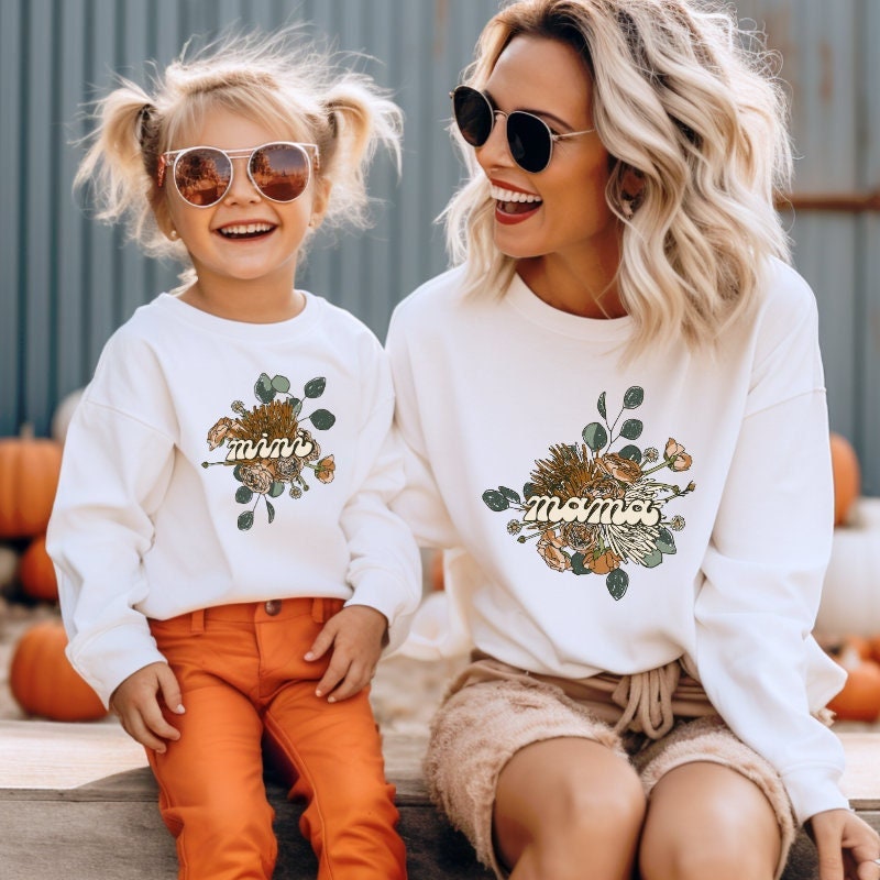 Mama Und Ich Outfit | Jungen Sweatshirt Mommy & Me Passender Pullover Sohn Muttertagsgeschenk von TinyTotsKids