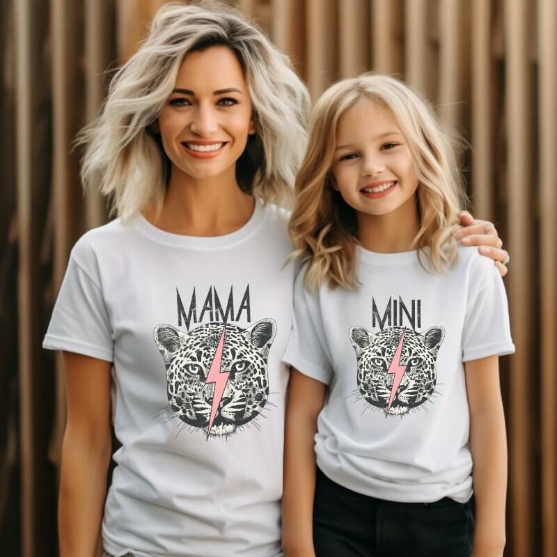 Mama Und Ich Outfit | Mommy & Me T-Shirt Sohn Mutter Tochter Shirts Mini Neue Mom Geschenk Muttertagsgeschenk von TinyTotsKids