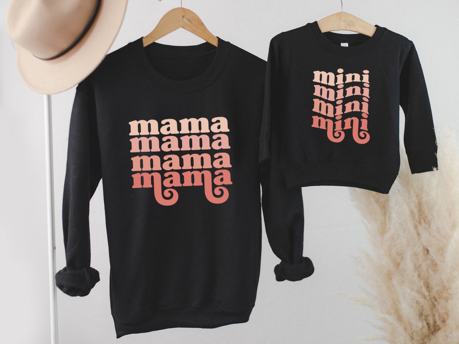 Mama Und Ich Outfit | Mutter Sohn Sweatshirt |Mommy & Me Passender Pullover |Mama Geschenk Muttertagsgeschenk von TinyTotsKids