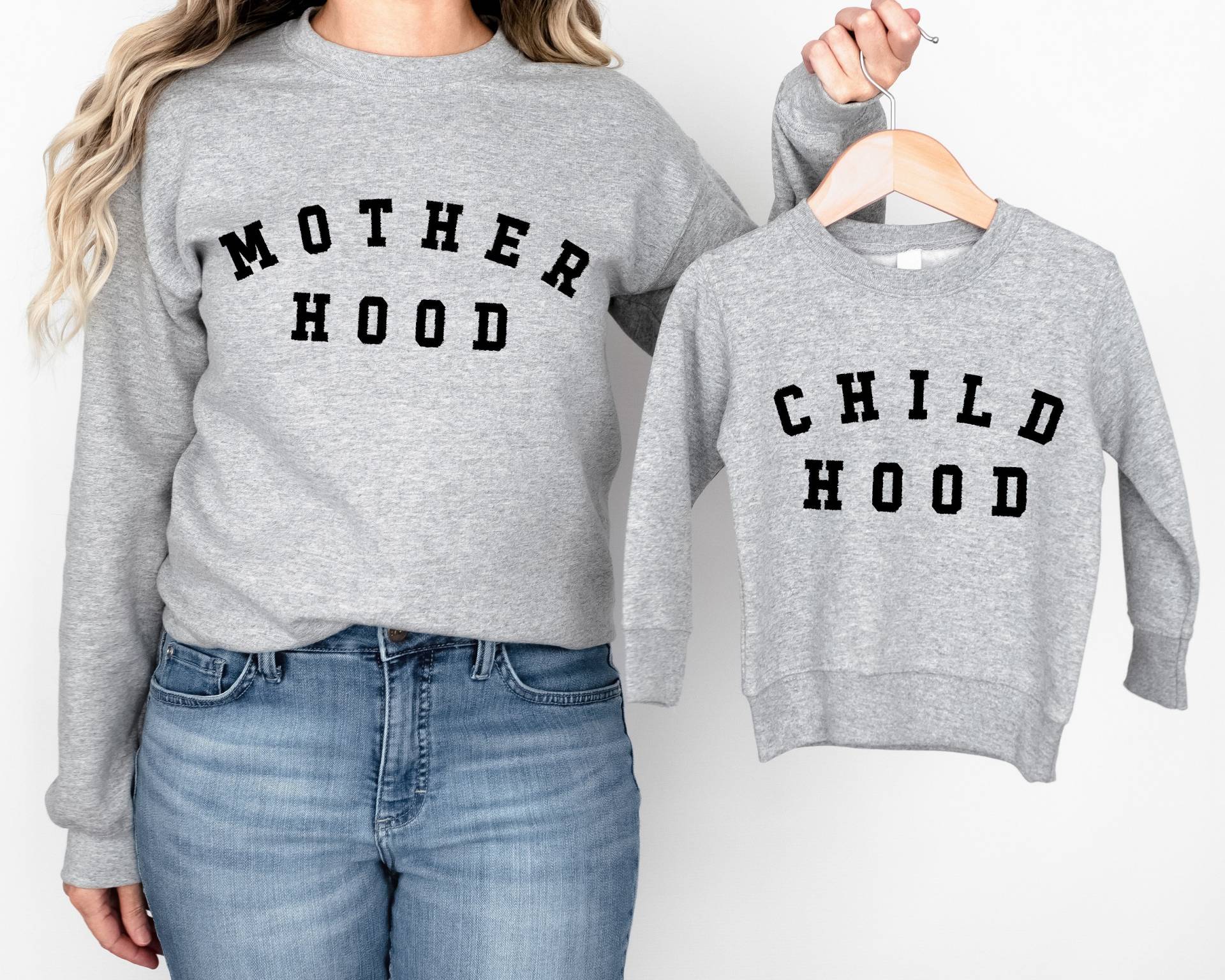 Mama Und Ich Outfit | Mutter Sohn Sweatshirt |Mommy & Me Passender Pullover |Mama Geschenk Muttertagsgeschenk von TinyTotsKids