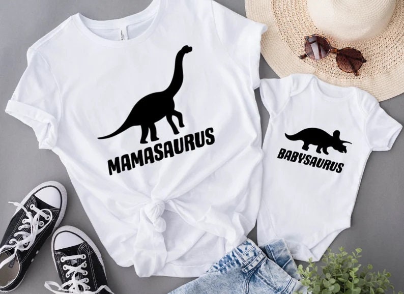 Mama Und Ich Outfit | Mommy & Me T-Shirt Sohn Mutter Tochter Shirts Mini Neue Mom Geschenk Muttertagsgeschenk von TinyTotsKids