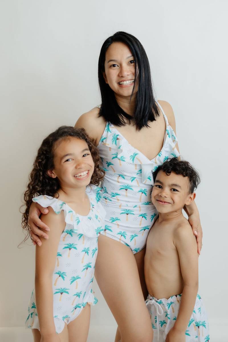 Mommy & Me Badeanzüge | Mama Und Ich Outfits Passende Familie Bademode Muttertagsgeschenk Geschenk von TinyTotsKids
