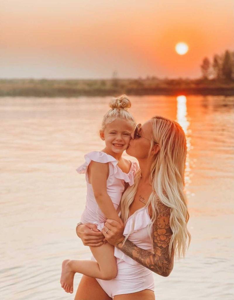 Mommy & Me Badeanzüge | Mama Und Ich Outfits Passende Familie Bademode Muttertagsgeschenk Geschenk von TinyTotsKids