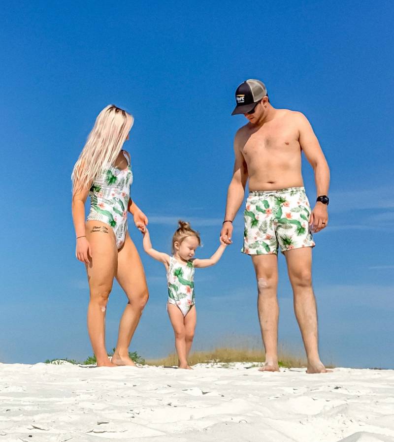 Mommy & Me Badeanzüge | Mama Und Ich Outfits Passende Familie Bademode Muttertagsgeschenk Geschenk von TinyTotsKids