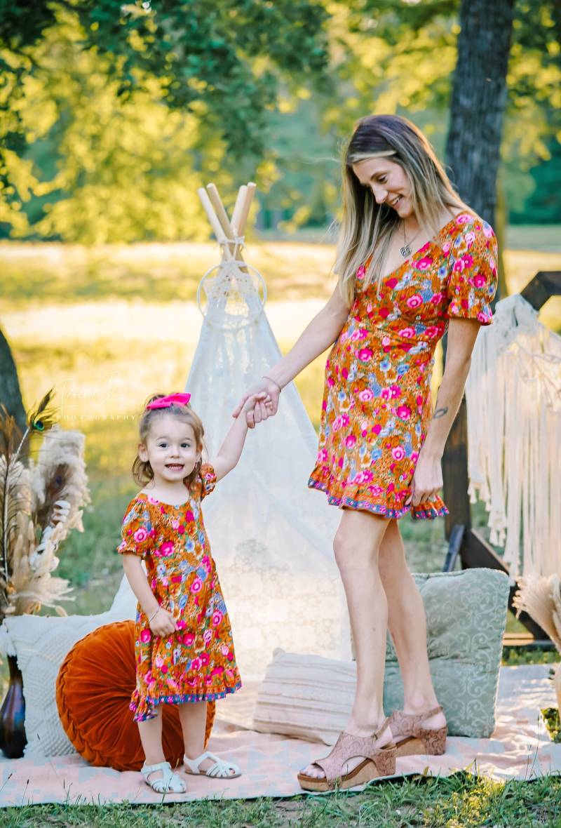 Mommy & Me Kleider | Mami Und Passende Outfits Mama Ich Mutter Tochter Kleid Geschenke Muttertagsgeschenk von TinyTotsKids