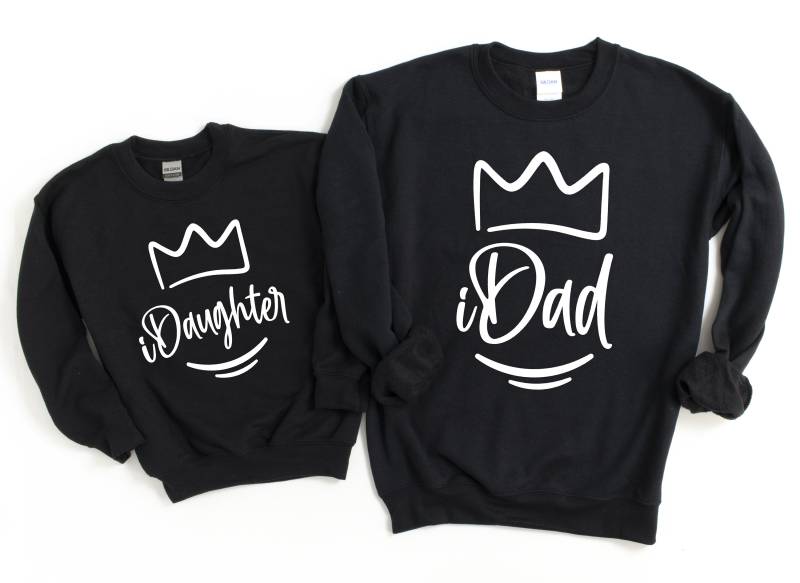 Papa Und Ich Outfit | Vater Tochter Sweatshirt Daddy & Me Passender Pullover Geschenk von TinyTotsKids