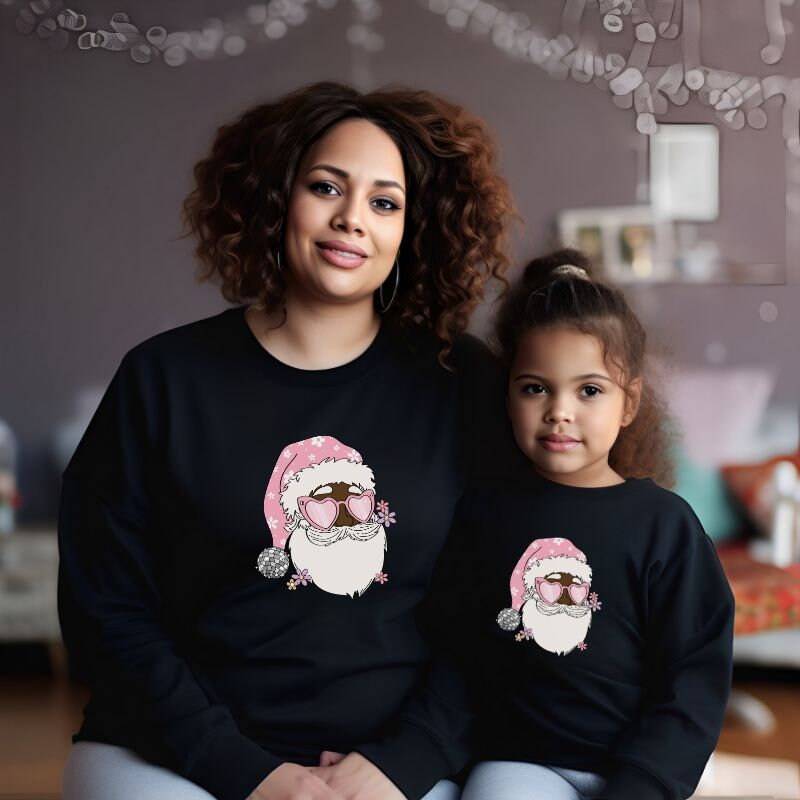 Passendes Familien-Weihnachts-Outfit | Familie Weihnachten Sweatshirts Mommy & Me Daddy & Me Weihnachtspullover von TinyTotsKids