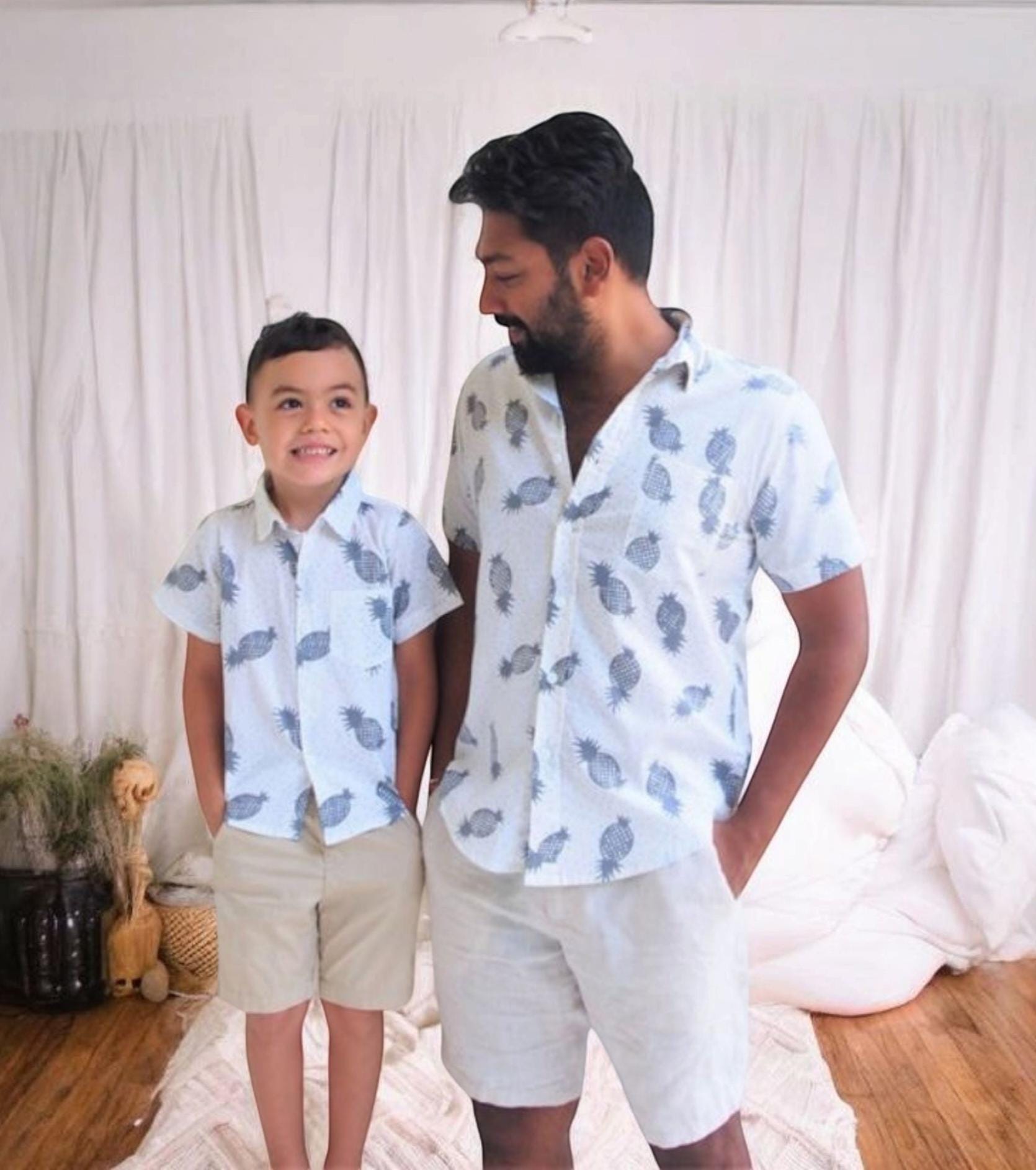 Vater Und Sohn Passende Hemden - Ananas, Outfit, Ananas Hemden, Vatertagsgeschenk Vater Und Sohn Passende Hemden - Ananas, Outfit, Ananas Hemden, Vatertagsgeschenk von TinyTotsKids