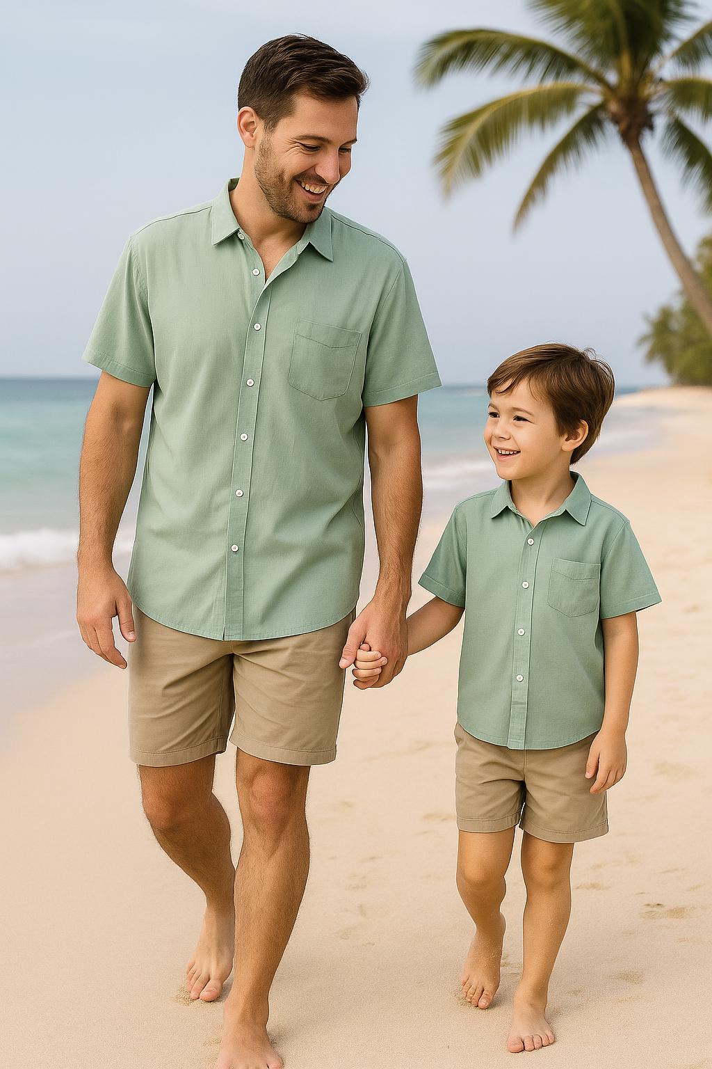 Vater Und Sohn Passende Shirts - Tosca, Outfit, Daddy & Me Papa Shirts, Familie, Vatertagsgeschenk von TinyTotsKids
