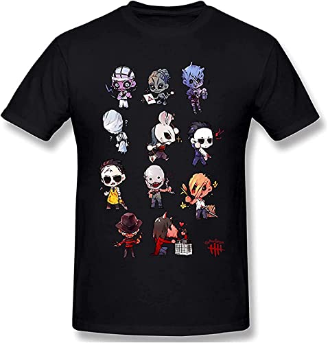 Dead by Daylight Cotton Fashion Casual Pattern T-Shirt Unisex Gift Men's Black Tees S von Tinyyo