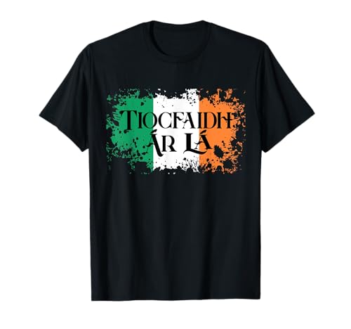 Tiocfaidh Ar La Vintage Irland Irische Flagge Geschenke für Männer T-Shirt von Tiocfaidh Ar La Vintage Ireland Irish Flag Gifts