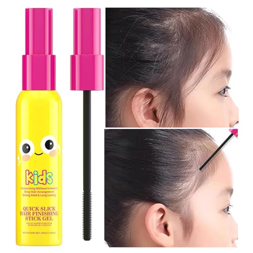 Haarstyling Stift,Kinder Haarpflege Stift Für Fliegende Härchen - 40ml Frizz Kontrolle Lösung Feine Bürste Für Reise Alltag Bühne Ballett Tanz Haarstyling Stift,Kinder Haarpflege Stift Für Fliegende Härchen - 40ml Frizz Kontrolle Lösung Feine Bürste Für Reise Alltag Bühne Ballett Tanz von Tioheam