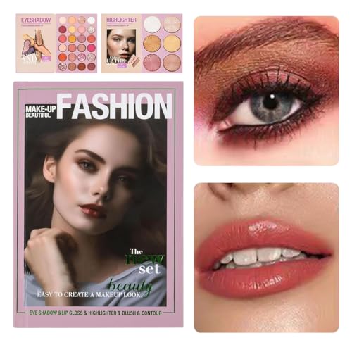 Lidschatten Palette - Lang anhaltende Schminkpalette für Frauen - Intensive Pigmentierung Puder Highlighter Natürlicher Glitzer für Frauen Mädchen als Geschenkideen Lidschatten Palette - Lang anhaltende Schminkpalette für Frauen - Intensive Pigmentierung Puder Highlighter Natürlicher Glitzer für Frauen Mädchen als Geschenkideen von Tioheam