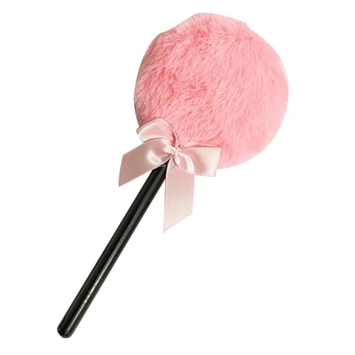 Makeup Puder Puderpinsel - Puder Für Lose - Wiederverwendbare Sanfte 6 Stück Lollipop Design Beauty Tools für Zu Hause und Unterwegs Konturieren Verblenden Damen Foundation Mädchen von Tioheam