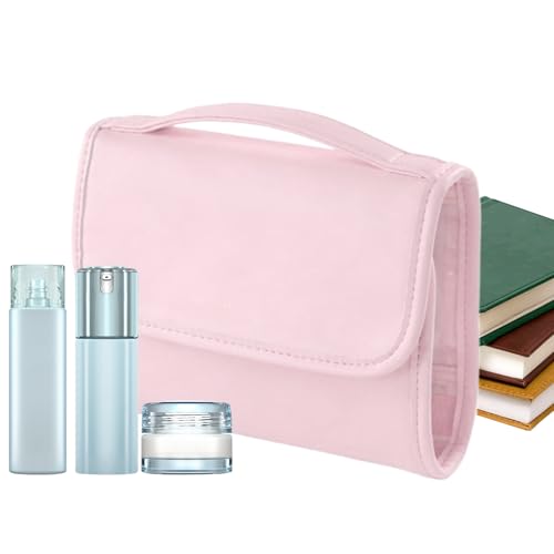Reise Kosmetiktasche | Faltbare Makeup Tasche Mit Griff - Kosmetik Organizer Große Kapazität Aufbewahrungsbeutel Für Damen Herren Badezimmer Hotel Flugzeug Urlaub Reise Kosmetiktasche | Faltbare Makeup Tasche Mit Griff - Kosmetik Organizer Große Kapazität Aufbewahrungsbeutel Für Damen Herren Badezimmer Hotel Flugzeug Urlaub von Tioheam
