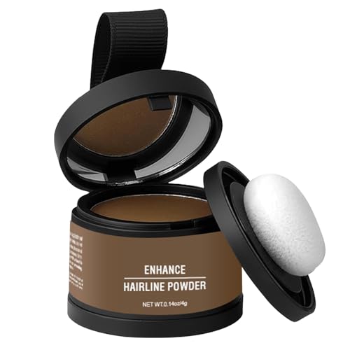 Tioheam Haarpuder,Haarpuder für Frauen | Haartexturpuder mit Applikator, Root Touchup Cover Up - Wasserfester, langlebiger Haar-Concealer, Grauabdeckung, Schattierungswerkzeug für sofort dickeres, von Tioheam