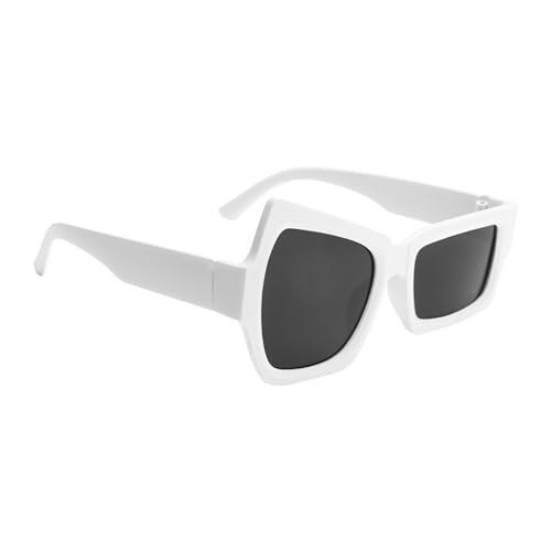 Tioheam Lustige Sonnenbrillen für Damen,Sonnenbrillen in lustiger Form | Große und kleine Augen unregelmäßige lustige Brille,Dekorative asymmetrische Sonnenbrille für Partys von Tioheam