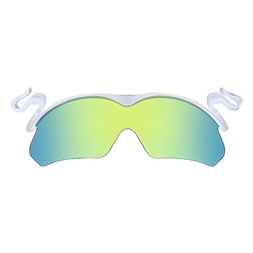 Tioheam Polarisierte Clip-Sonnenbrillen,Clip-on-Sonnenbrillen,Sport-Sonnenbrillen-Clip für Herren - Clip-Sonnenbrille, flache Sonnenbrille mit UV400-Schutz, Golfbrille für Damen, Herren, Mädchen von Tioheam